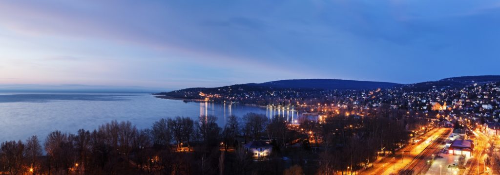 Sunrise by Balaton Lake