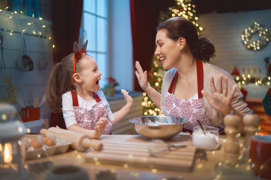 Cooking Christmas cookies