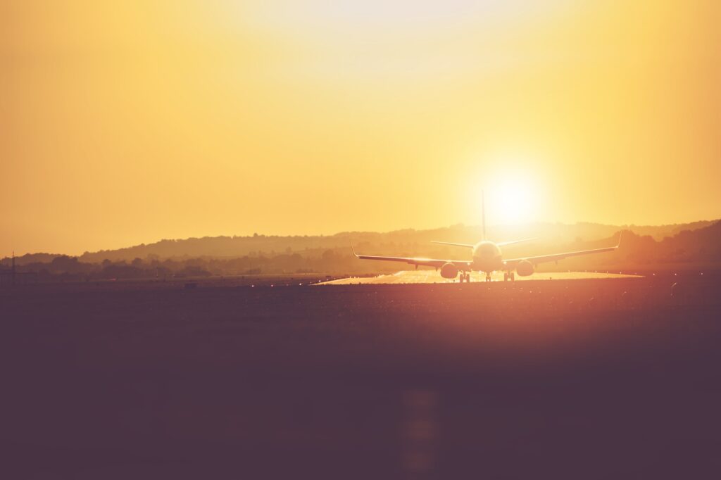 Airplane in the Airport